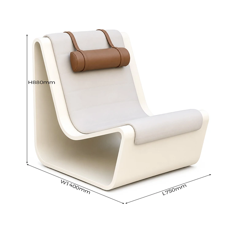 Curve FRP Outdoor Lounge Chair